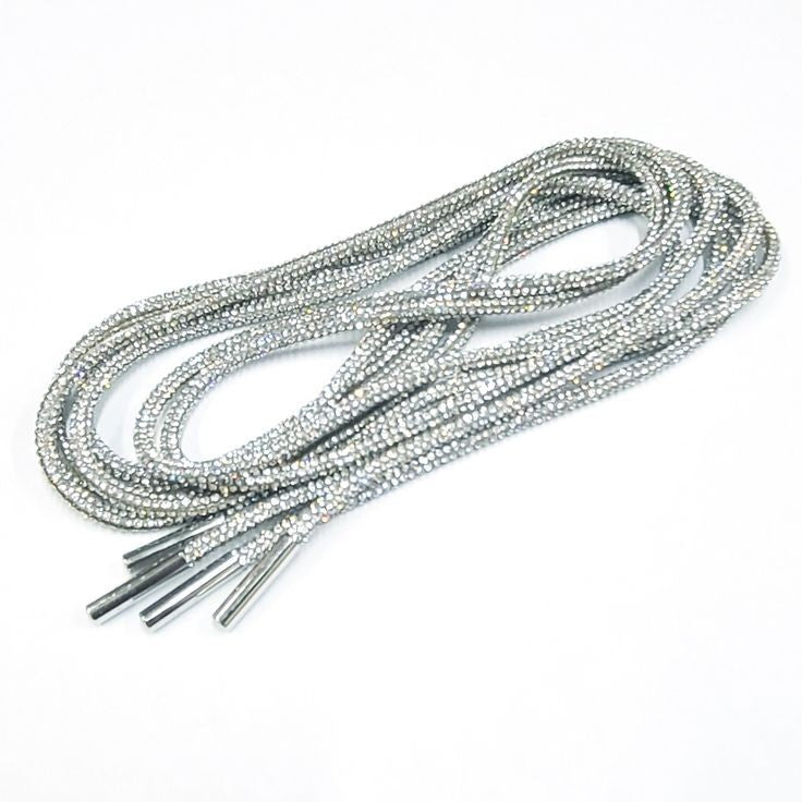 Rhinestone shoe laces