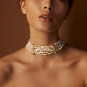 Multi -Strand Pearl Choker