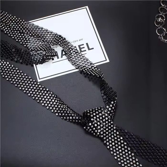 Rhinestone Tie