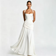 Women Sleeveless Summer Long Dress
