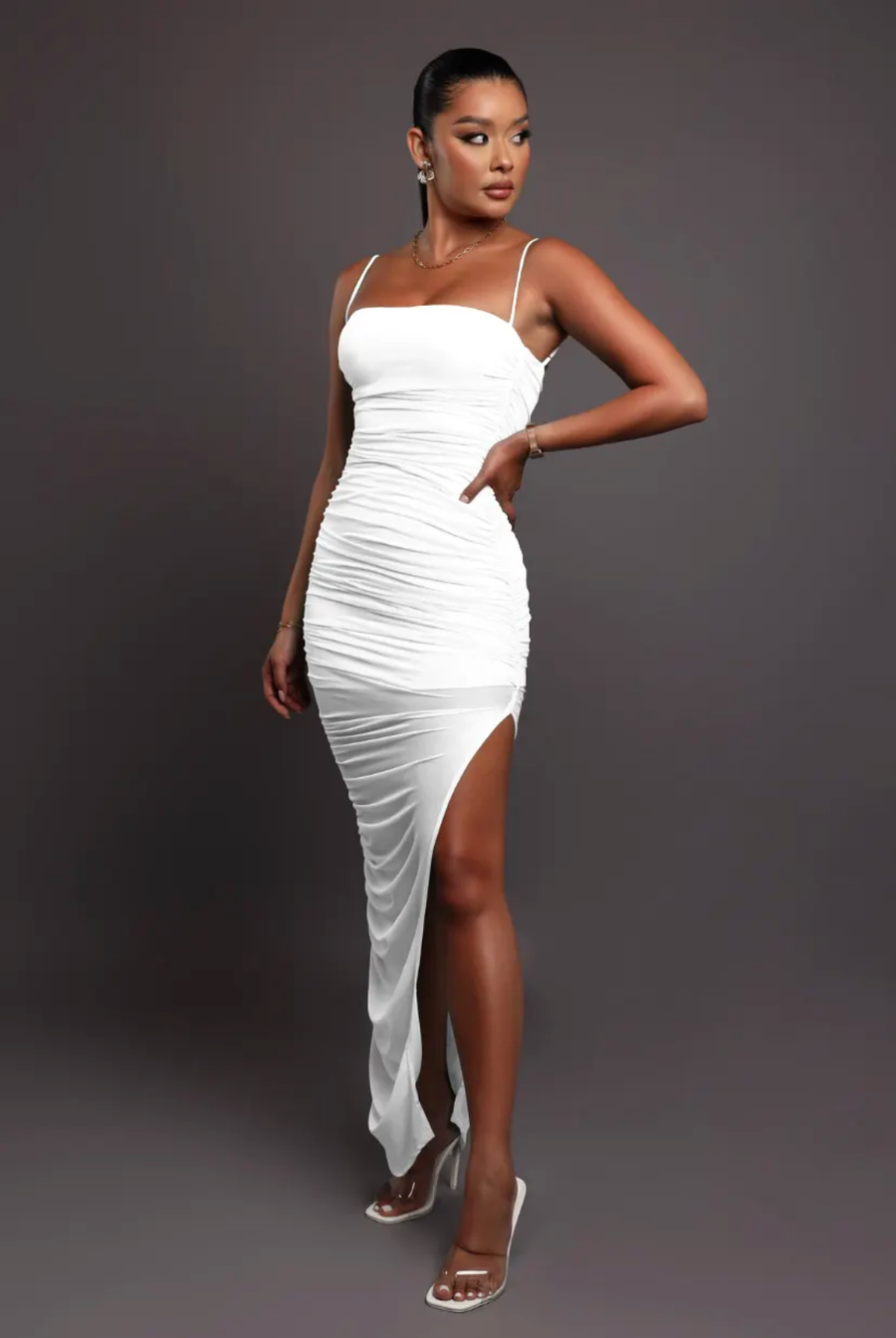 High Slit Elegance Dress