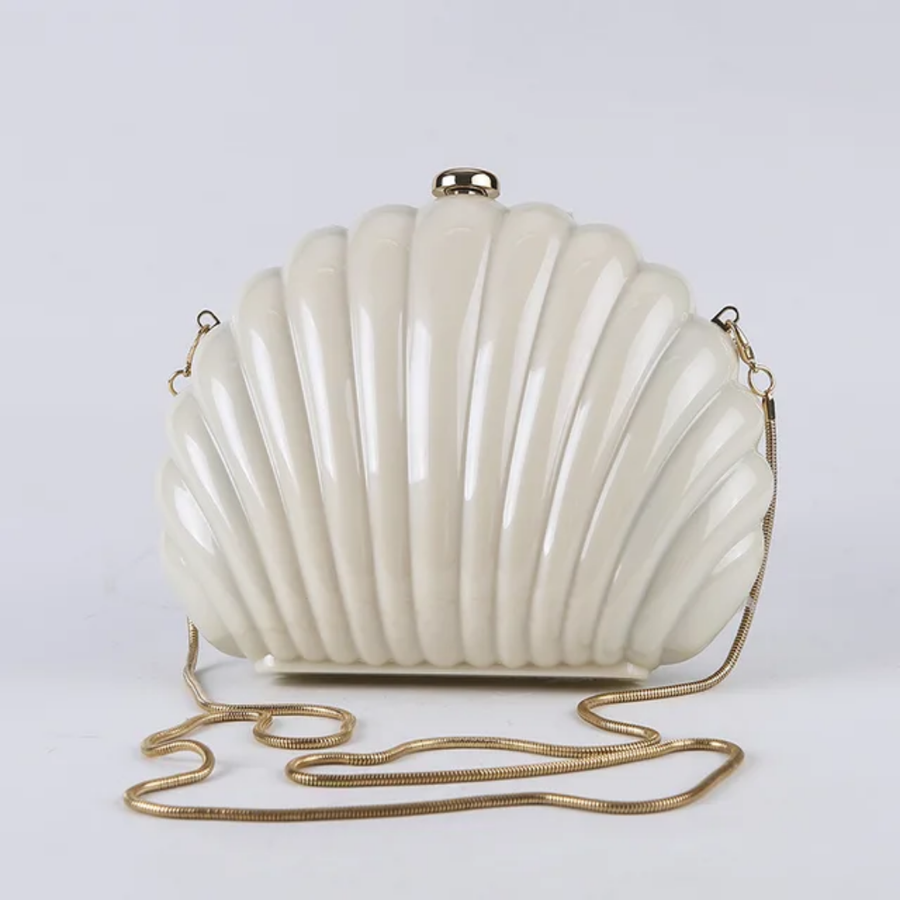 Seashell clutch