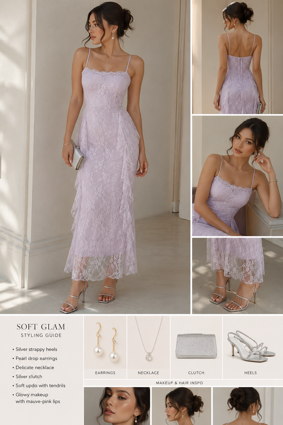 Ruffled Lace Fairy Gown