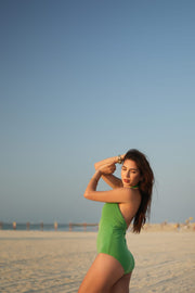 Green Shimmering Cove 2-Piece set Sparkling Monokini