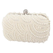 Alloy Cage Pearl Clutch