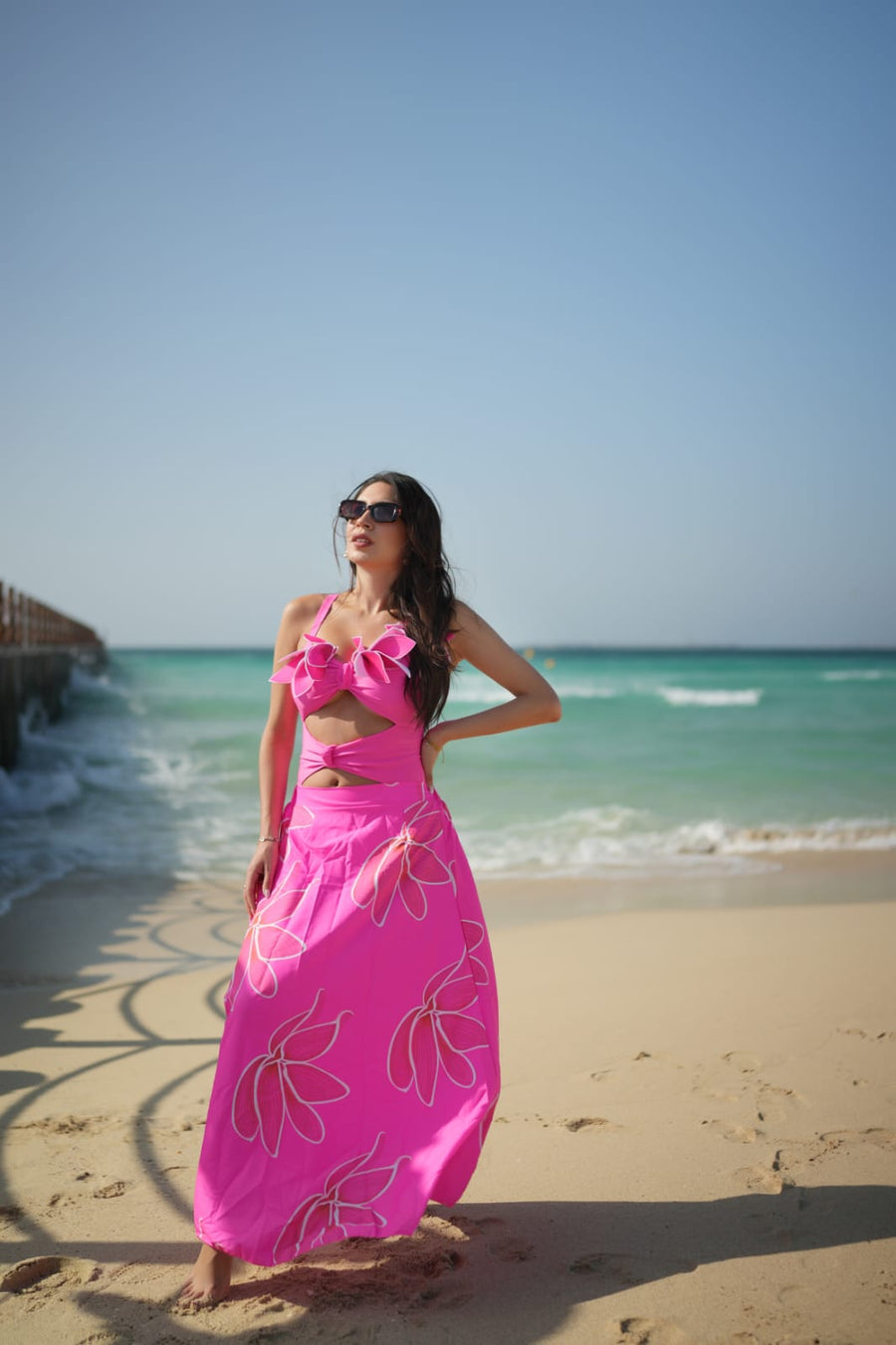Pink Ocean Jewel 2-Piece Swimsuit Set Bikni