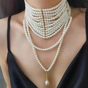 Pearl choker Necklace