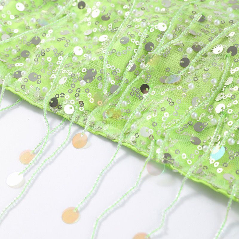 Glittering tropical set