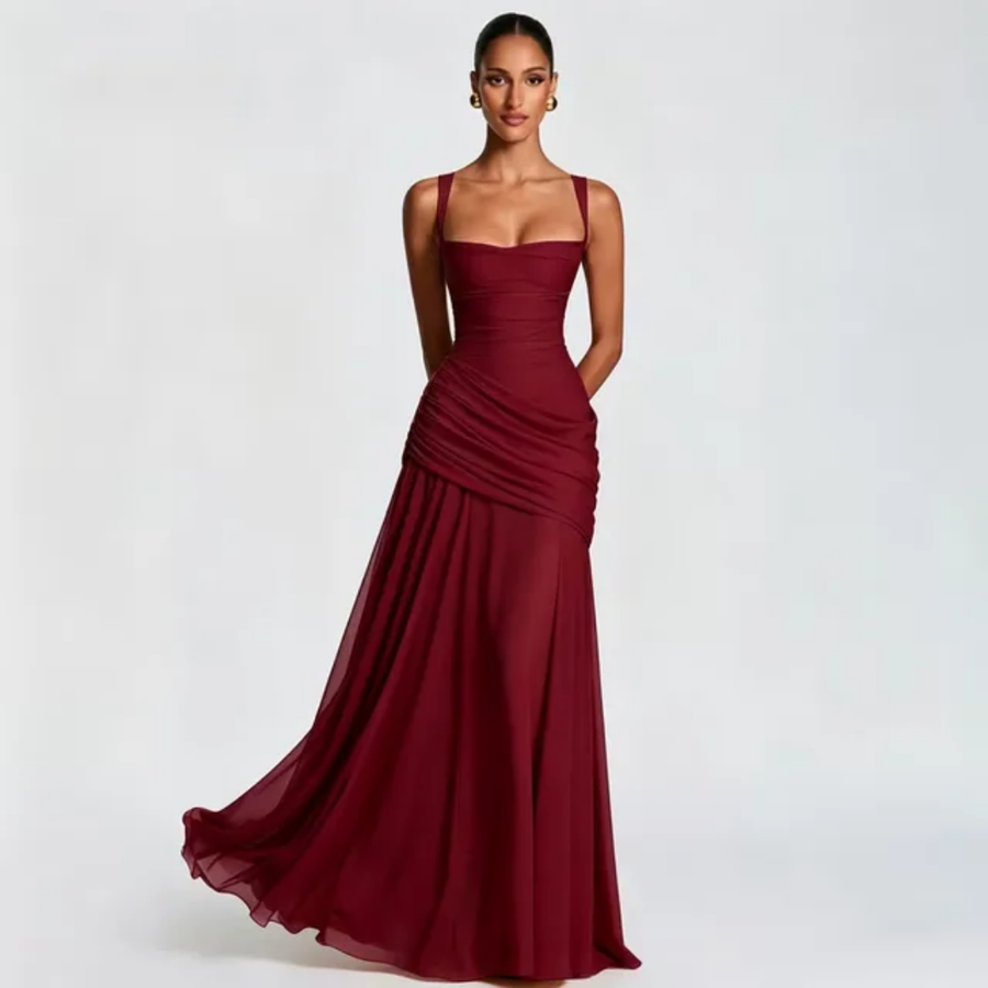 Women Sleeveless Summer Long Dress