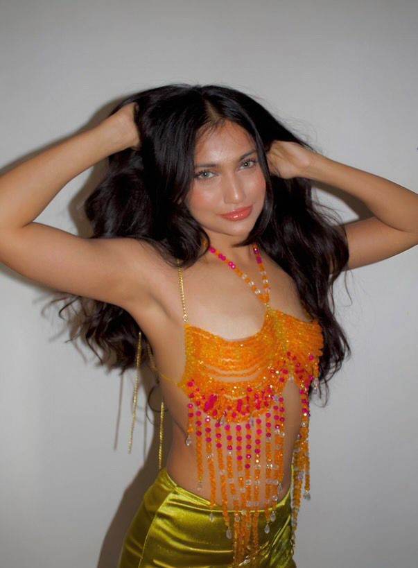 Orange Mermaid Top - GPLT
