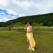 Yellow Elegance Dress