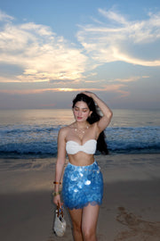 Blue Shell Skirt