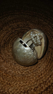 Pearl Oblique Bag/clutch