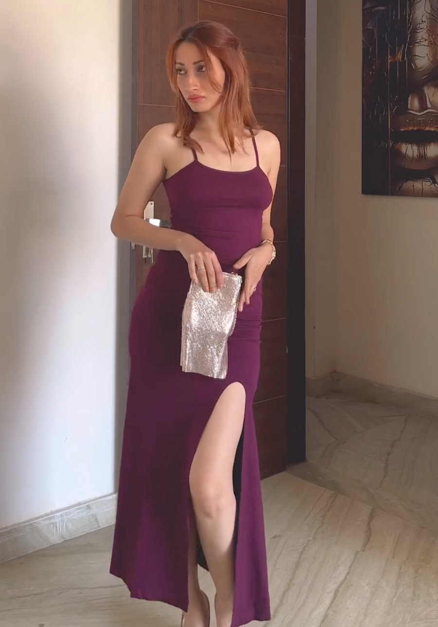 Wine Party Dress