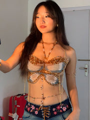 Pearl Butterfly Top