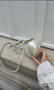 Pearl Oblique Bag/clutch