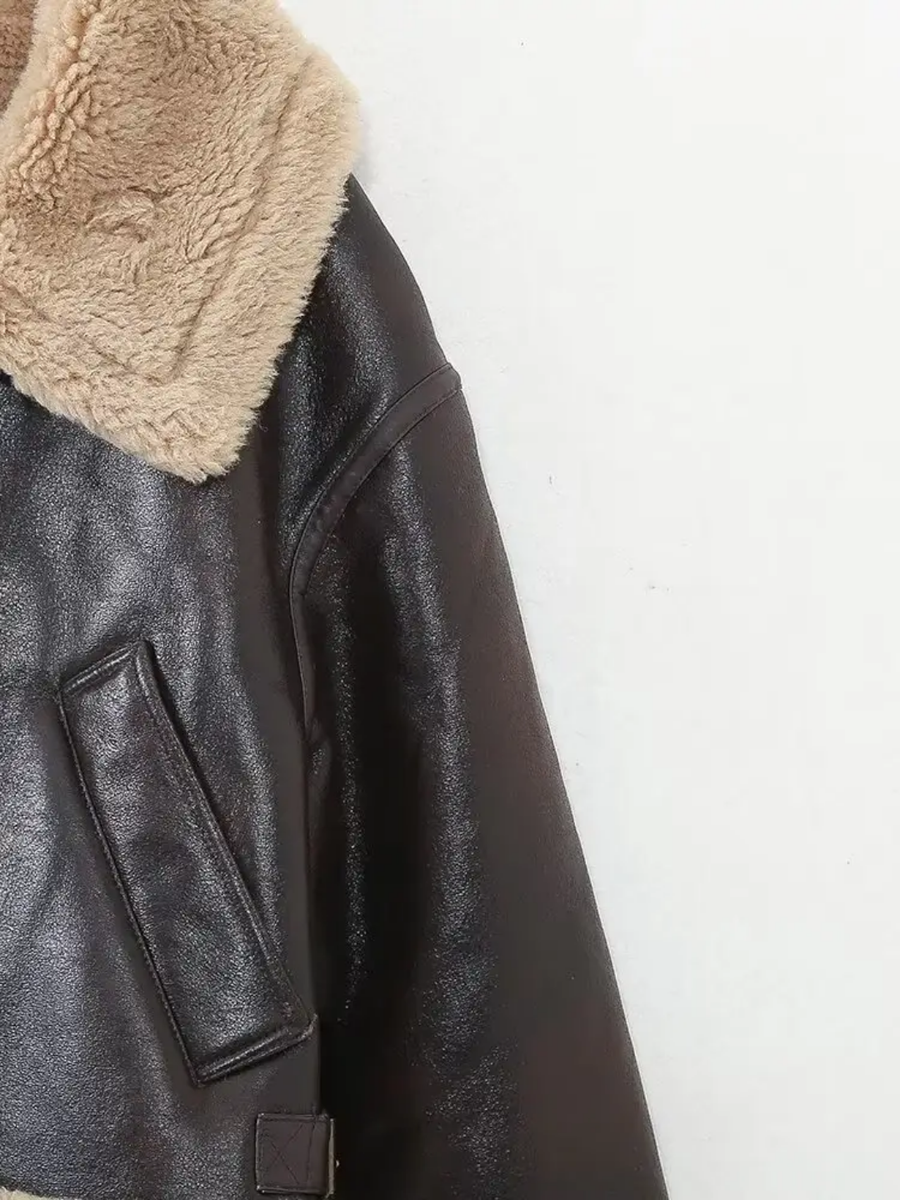 Winter Leather jacket