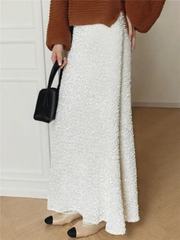 Velvet Sequined Long Skirts