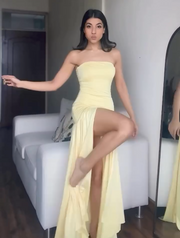 Yellow Elegance Dress