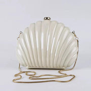 Seashell clutch
