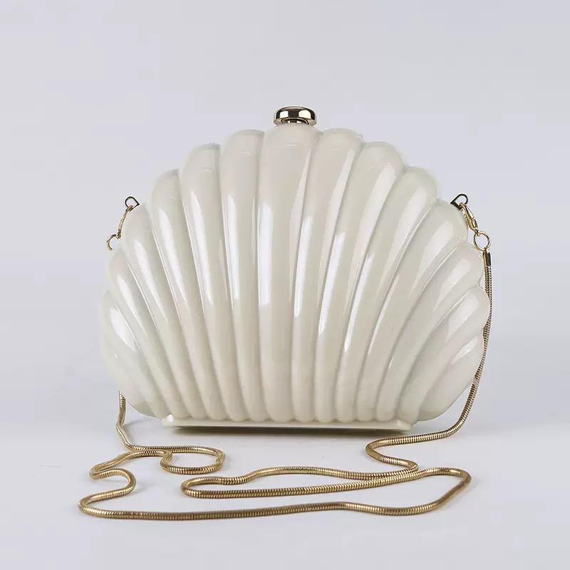 Seashell clutch