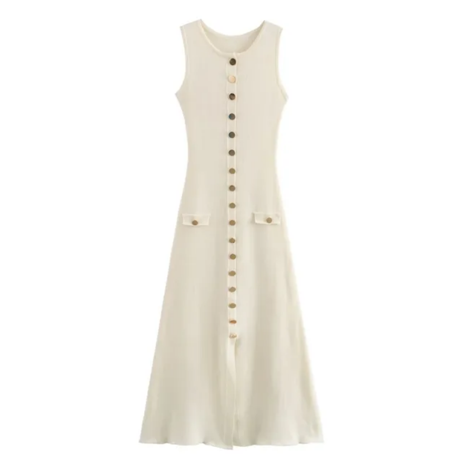 Classic sleeveless Dress