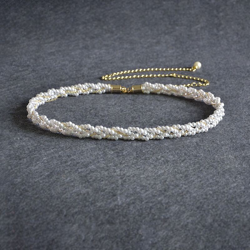 Pearl waist chain