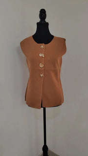 Sleeveless Formal Vest