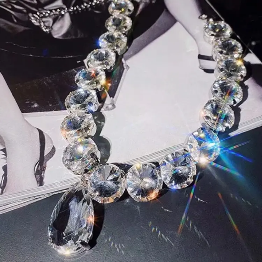 Crystal Chain Pendant