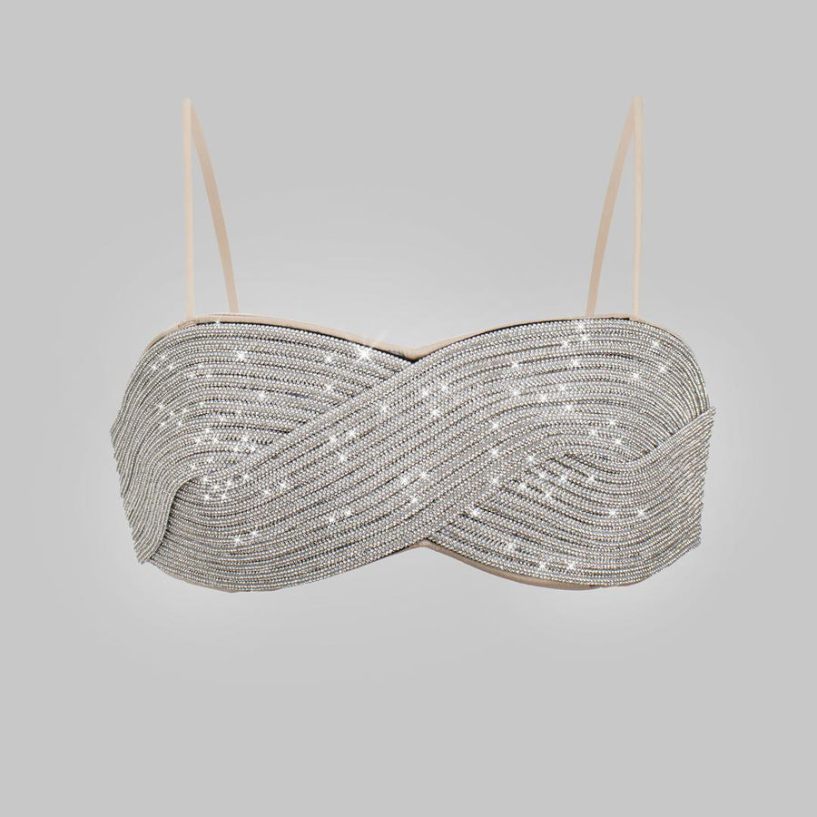 Rhinestone Daisy Top