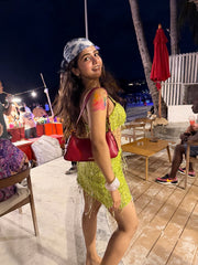 Glittering tropical set