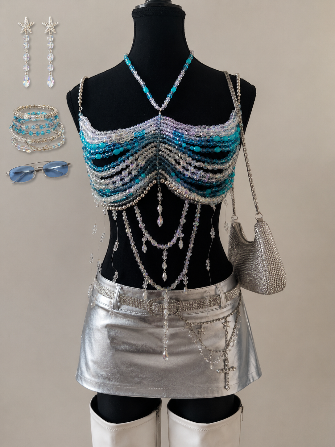 Sky Blue Bralette