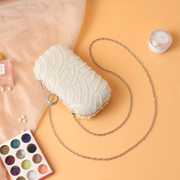 Alloy Cage Pearl Clutch