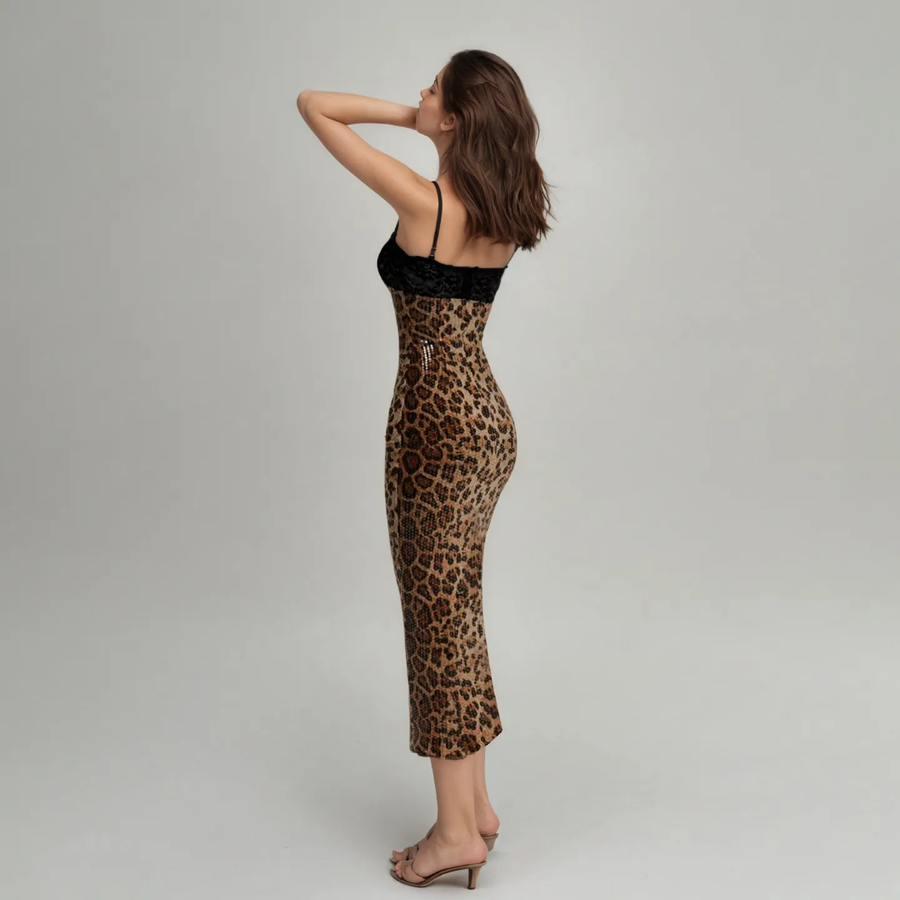 Wild Chic Midi Dress