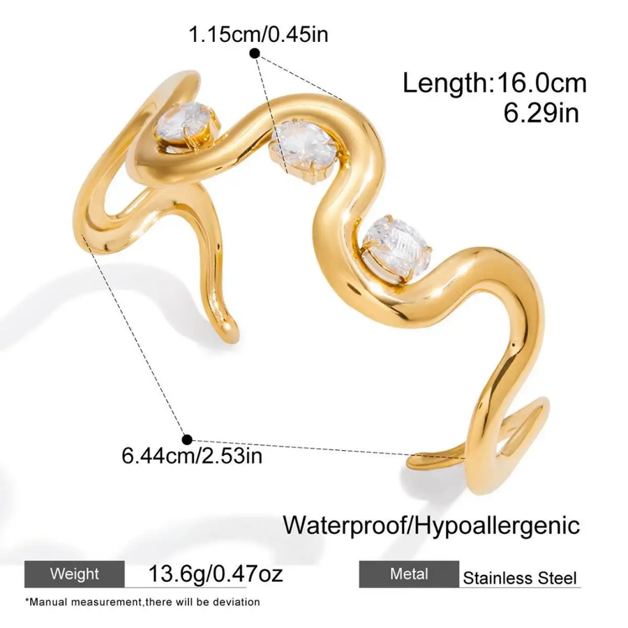 Curvy Elegance Bangle