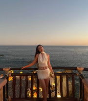White shell skirt - GPLT
