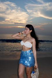 Blue Shell Skirt