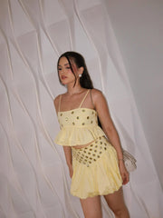 Yellow Glam Set Of Two