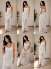 Ruffled Lace Fairy Gown
