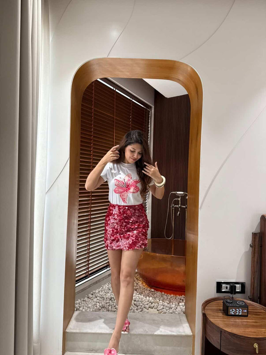 Bio Cotton Flower Tshirt