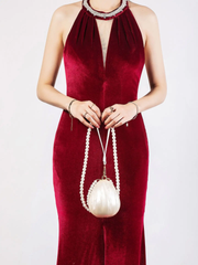 Pearl Oblique Bag/clutch