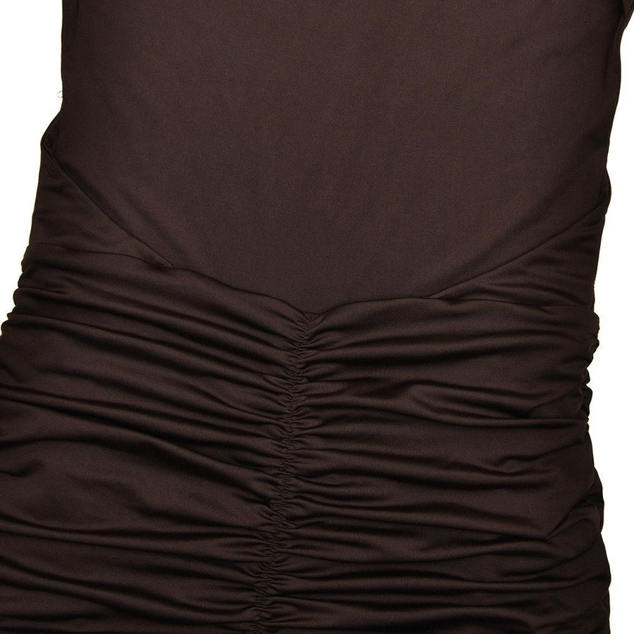 Brown Party Dress