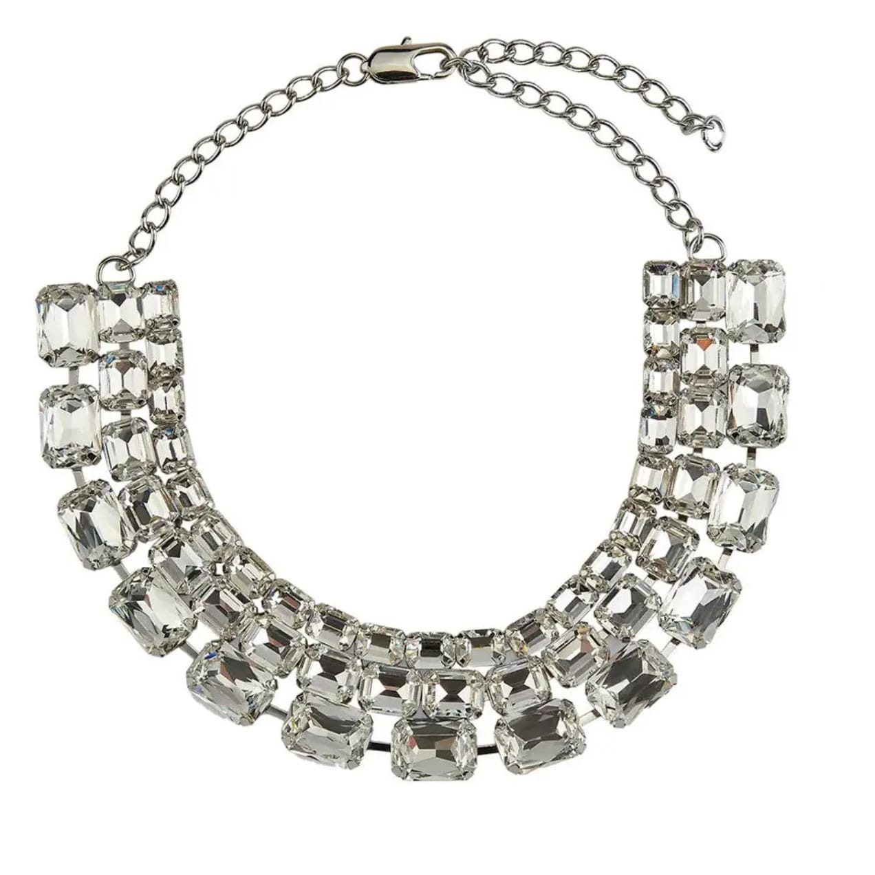 Sparkling Rhinestone Choker