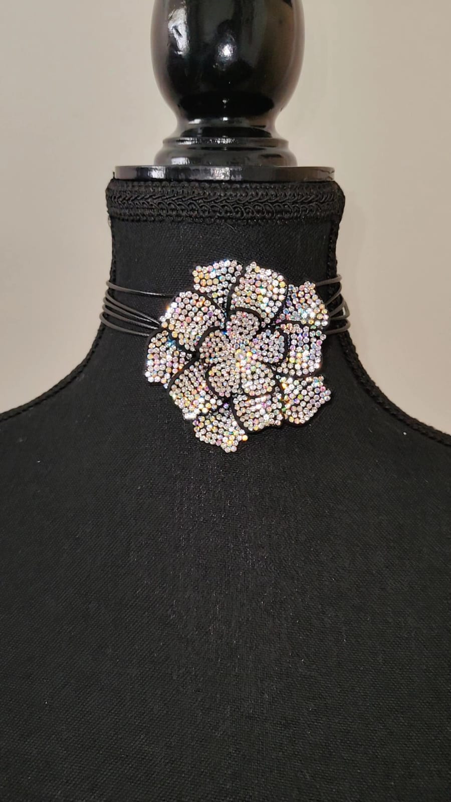 Rhinestone Choker