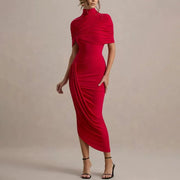 Sunshine Drapped Elegance Dress