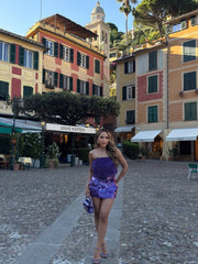 Purple shell skirt