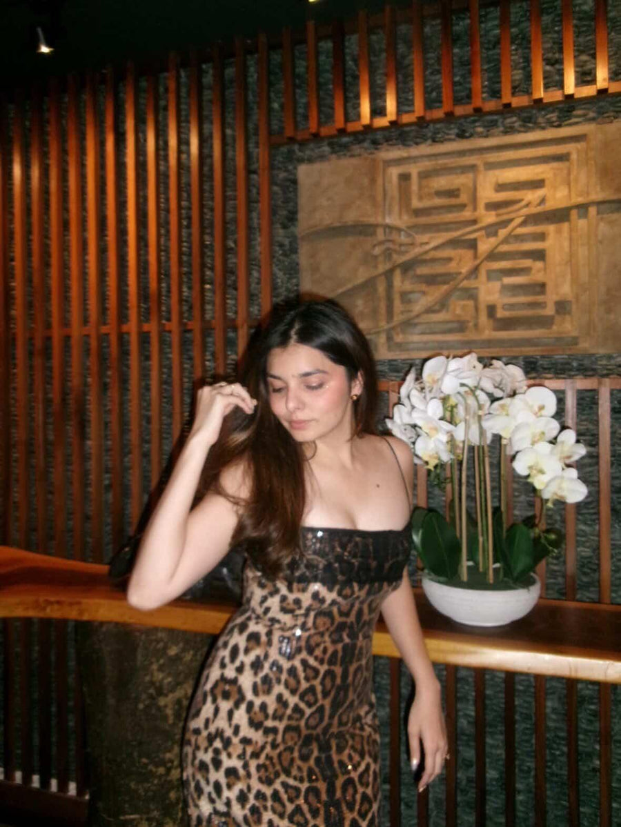 Wild Chic Midi Dress