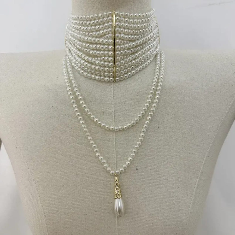 Pearl choker Necklace