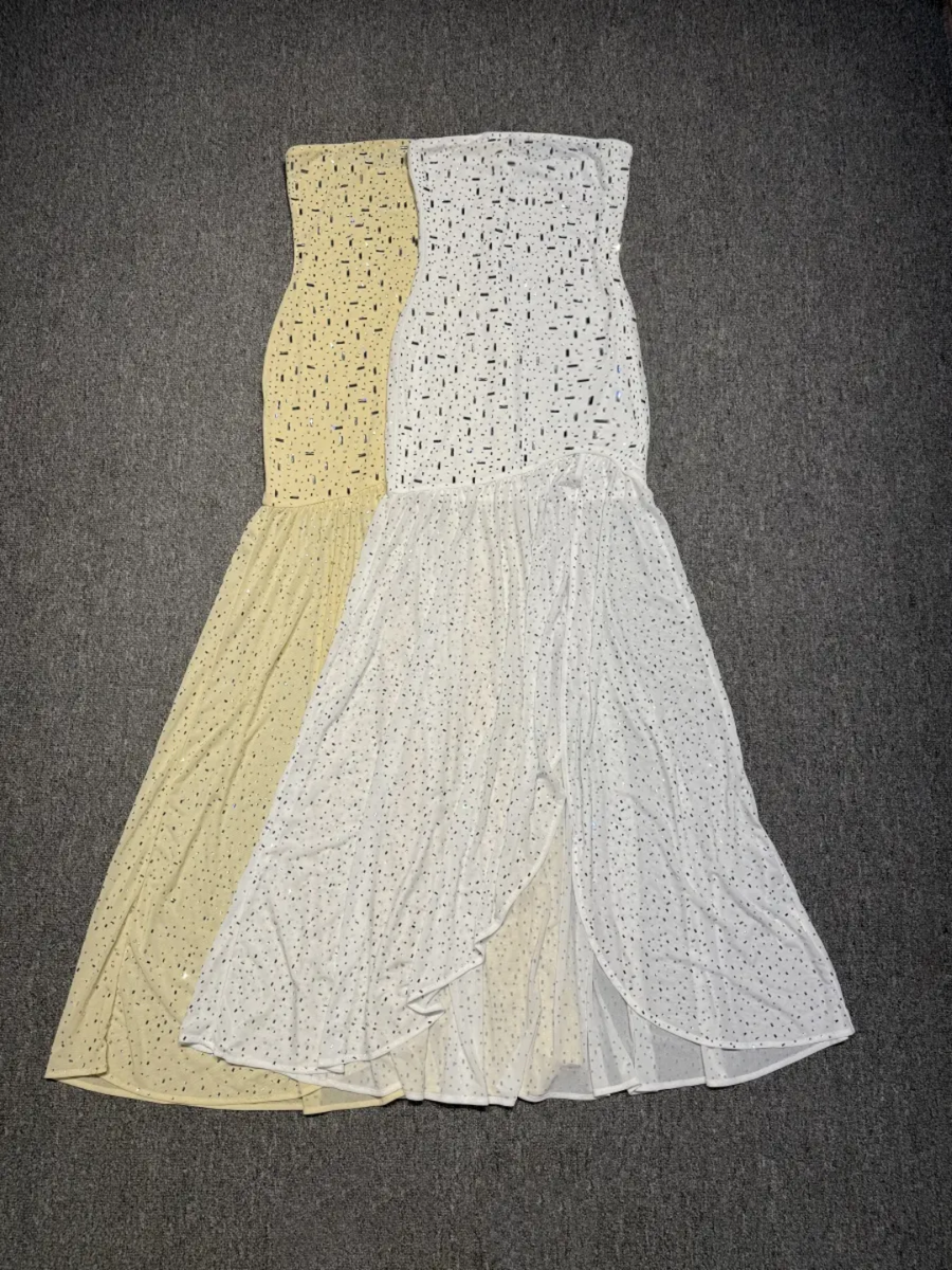 Twinkling Tea-Length Dress