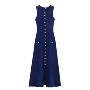 Classic sleeveless Dress